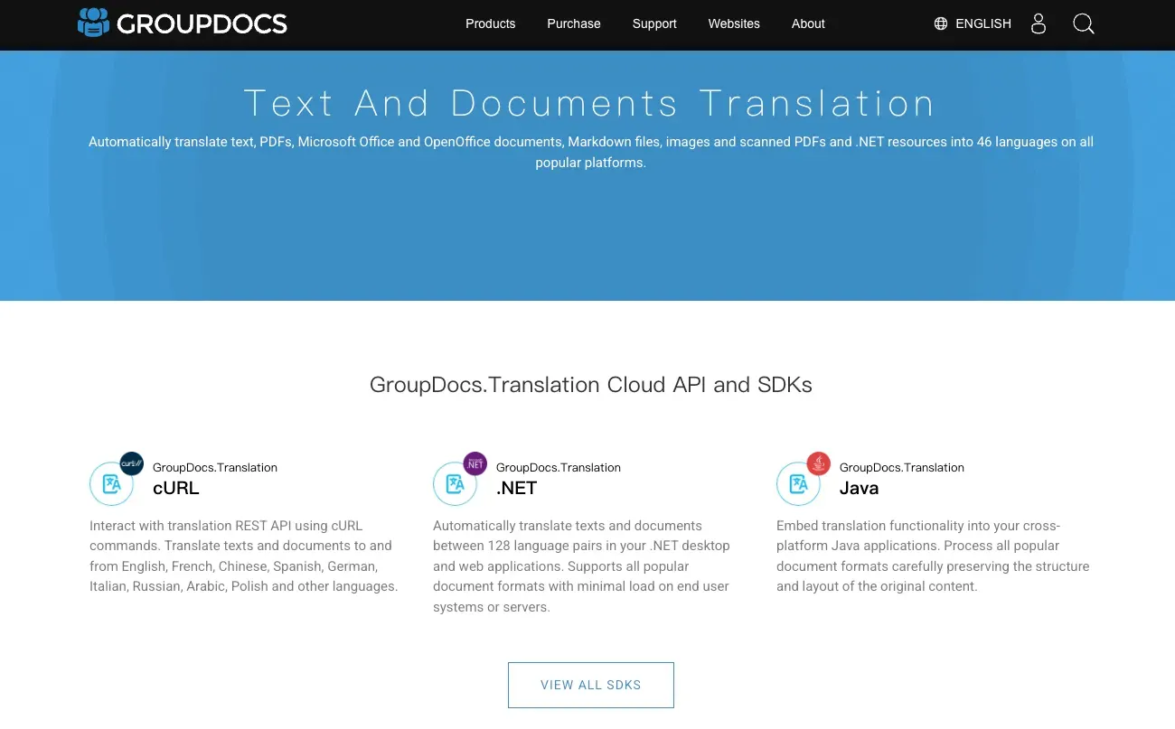 GroupDocs Translation