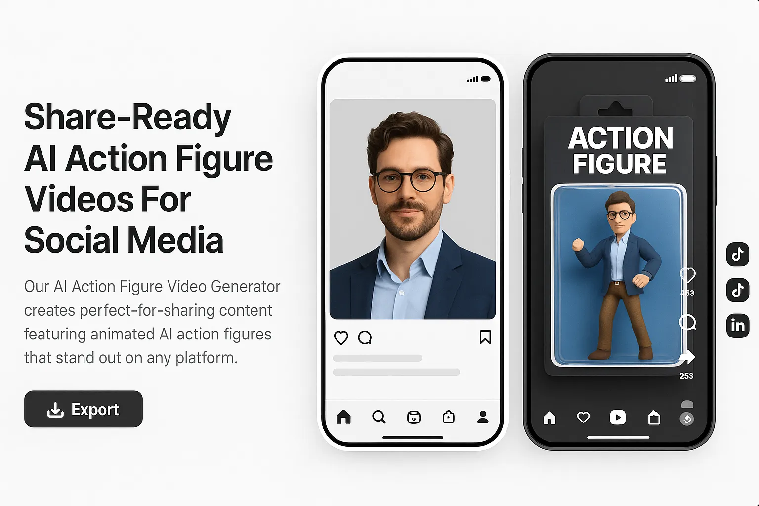 AI Action Figure Video being shared on social media platforms