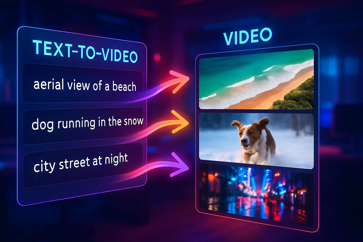 Texte en vidéo