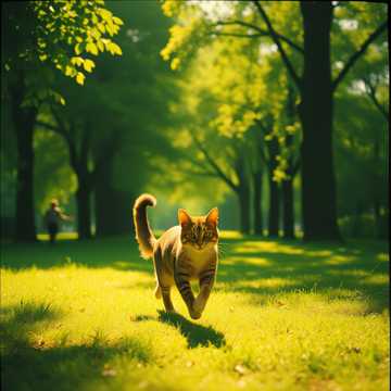 A Cat in the Park