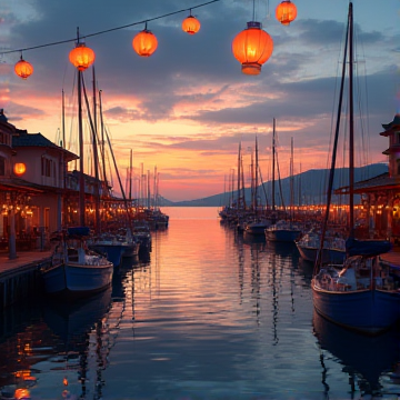 Harbor Paper Lanterns