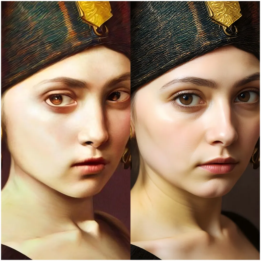 Professional photo enhancement with Flux Kontext Restore Image