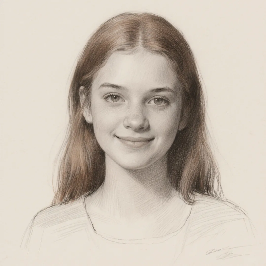 Sketch to Photorealistic Portrait - 前