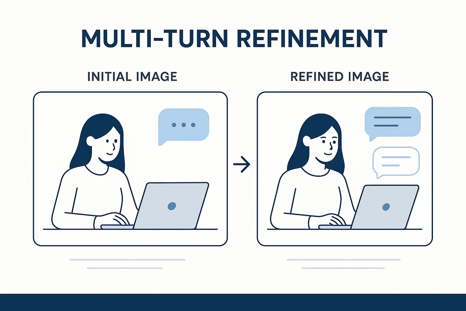 Proces van beeldverfijning met GPT-4o Stijl Afbeelding Generator