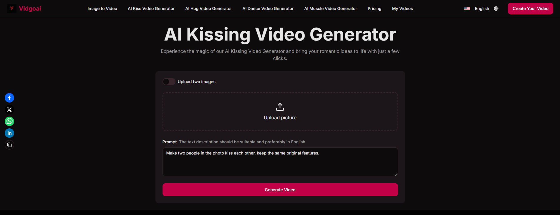 ai-kiss-video-generator